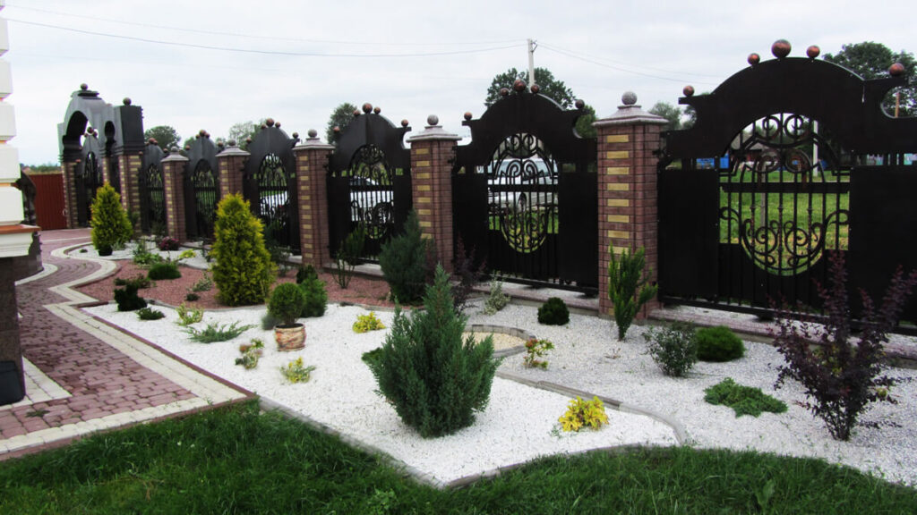 Ковані вироби у ландшафтному дизайні